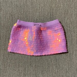 American Girl Doll Pink Sequin Skirt
